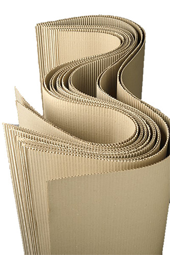 Doska z vlnitého papiera 1000x1200mm Dvojvrstvový