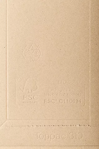 Kartónová obálka vyrobená z recyklovaného materiálu A3 320x455x20mm