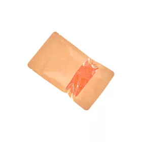 Doypack papierové sáčky kraft s okienkom, 250 ml - 50 ks
