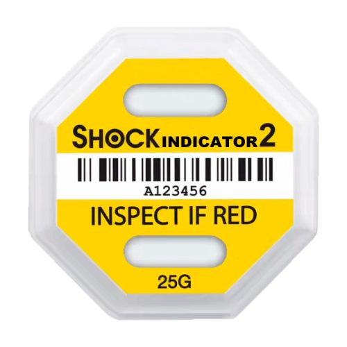 Indikátor nárazu/šoku 25G