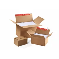 Rýchlouzatváracia kraft krabica